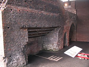 The hearth of the Old Furnace at Coalbrookdale - geograph.org.uk - 571129.jpg